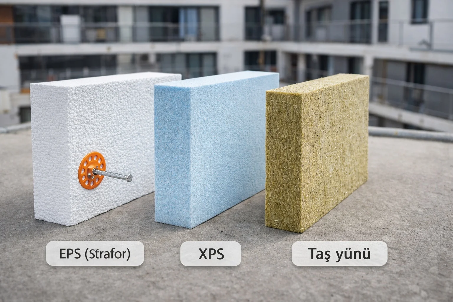 Dış cephe yalıtım malzemeleri